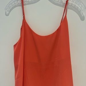 Forever 21 Coral Flowy Tank Top